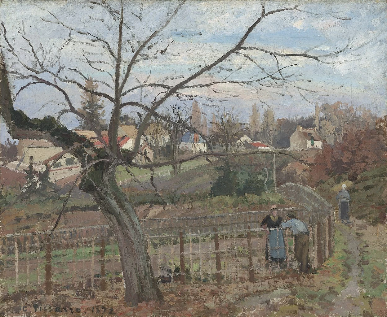 La recinzione, 1872 - National Gallery of Art, Washington, D.C